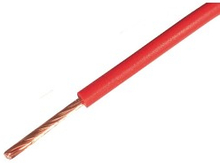 RKUB Lågspänningskabel 2,5 mm² Röd