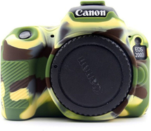 Canon EOS 200D kameraskydd silikonmaterial stötdämpande - Kamoflage