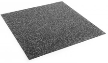 Pro Rubber Flooring 100 x 100 x 0,8 cm, black-grey
