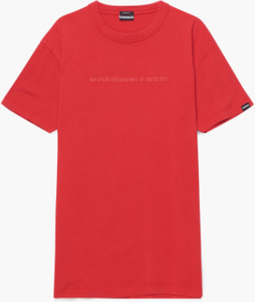 Napapijri - Sakat T-Shirt - Rød - M