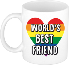 Cadeau koffiemok voor beste vriend of vriendin - Worlds Best Friend - 300 ml