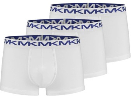 Michael Kors 3P Basic Cotton Stretch Trunk Weiß Baumwolle X-Large Herren
