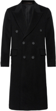 Palou Coat Designers Coats Wool Coats Black Oscar Jacobson
