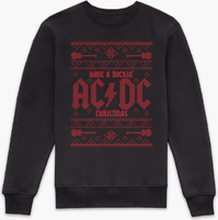 AC/DC Have A Rockin' Christmas Men's T-Shirt - Black - XS