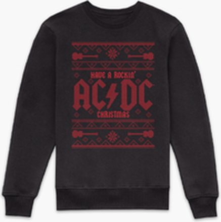 AC/DC Have A Rockin' Christmas Men's T-Shirt - Black - XL