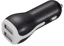 Linocell USB-billader med to USB-porter 2,4 A