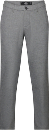 Hco. Guys Pants Bottoms Trousers Formal Grey Hollister