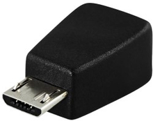 Adapter mini-USB-hunnkontakt til micro-USB-hannkontakt