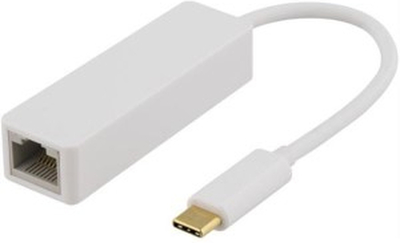 Luxorparts Gigabit-nettverkskort USB-C Hvit