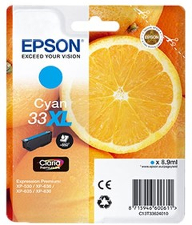 Epson T3362 Bläckpatron Cyan XL