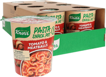 Knorr Pasta Snack Pot Tomaattikastike & Lihapullat