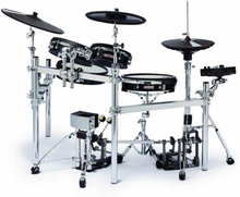 Pearl e/MERGE e/TRADITIONAL Electronic Drum Set Powered by KORG, Jet Black