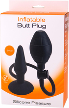 Inflatable Butt Plug Black S