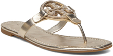 Miller Pave Designers Sandals Flat Gold Tory Burch