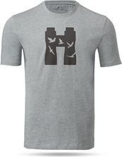 Swarovski TSB T-Shirt Birds Male Grey (XXL), Swarovski