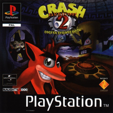 Crash Bandicoot 2: Cortex Strikes Back - Playstation (käytetty)