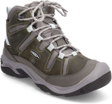 Ke Ke Circadia Mid Wp W-Steel Grey-Cloud Blue Sport Sport Shoes Outdoor-hiking Shoes Grey KEEN