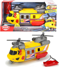 Rescue Helicopter Toys Toy Cars & Vehicles Toy Vehicles Planes Multi/patterned Dickie Toys