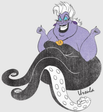 Disney Ariellele die Meerjungfrau Ursula Classic Damen T-Shirt - Grau - XL