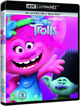 Trolls 4K - 2018 Artwork Refresh - 4K Ultra HD (Includes Blu-Ray)