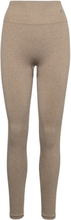 Molly Sport Running-training Tights Beige Drop Of Mindfulness
