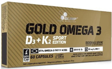 Gold Omega 3 D3+K2 60caps
