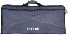 Ritter RKP2-05/BLW taske til keyboard, 35x33x11 cm blue / grey / white