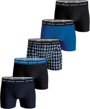 Björn Borg Essential Boxer Navy Blue/Black/Blue/Print/Black 5-pack