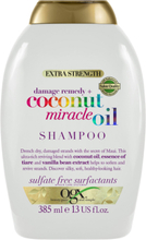 Coconut Miracle Oil Shampoo 385 Ml Sjampo Nude Ogx*Betinget Tilbud