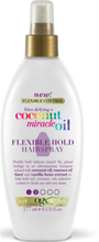 Coconut Miracle Flexible Hold Hairspray 177 Ml Beauty WOMEN Hair Styling Hair Spray Nude Ogx*Betinget Tilbud
