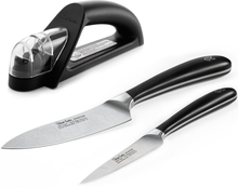 Robert Welch Signature Introductory Startsett med 2 Kniver og 1 Knivsliper