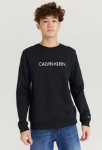 Calvin Klein Sweatshirt Instutional Logo Svart