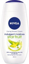 Nivea Caring Shower Cream Indulgent Moisture Star Fruit - 250 ml