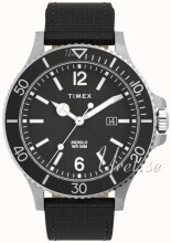 Timex TW2V27000 Harborside Svart/Läder Ø42 mm