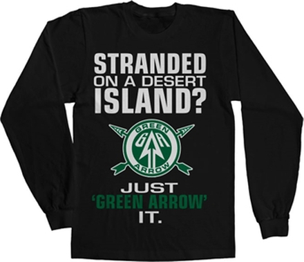Arrow - Just Green Arrow It Long Sleeve Tee, Long Sleeve T-Shirt