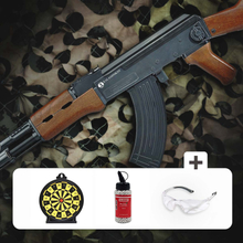 Kalashnikov AK 47, fjäderdrivet gevär - PAKETDEAL