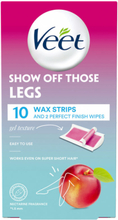 Veet Cold Wax Strips Legs (10 stk)