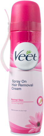 Veet Spray On Hair Removal Cream Legs & Body 150 ml
