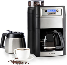 Aromatica II Duo Kaffemaskin med inbyggd kvarn, 1,25 l svart