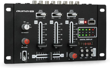 DJ-21 DJ-mixer mixerbord USB svart