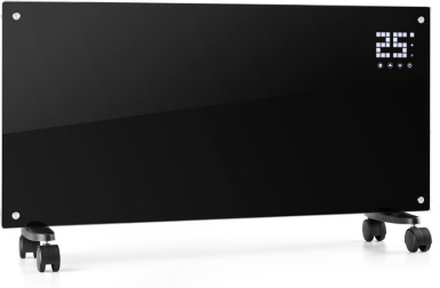 Bornholm Elelement 2000W LCD-Display 2 Uppvärmingsnivåer svart
