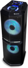 Clubmaster 8000 party-audiosystem, upp till 8000 watt PMPO, 2 x 10" woofer