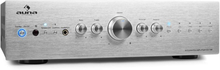 CD708 stereoförstärkare AUX Phono silver 600 W