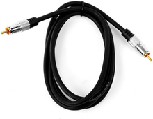 Koaxial-kabel 1,5m digital RCA 75 Ohm