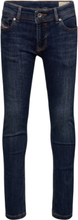 Sleenker-J-N Trousers Jeans Skinny Jeans Blå Diesel*Betinget Tilbud