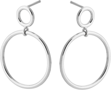 Globe Earrings Length Øredobber Smykker Sølv Pernille Corydon*Betinget Tilbud