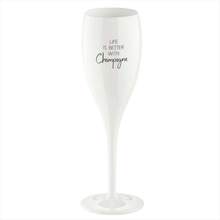 CHEERS Champagneglas - Life is better with champagne - 6-pack