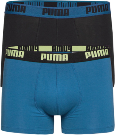 Puma Basic Boxer 2P Boksershorts Blå PUMA*Betinget Tilbud