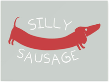 Silly Sausage Chopping Board