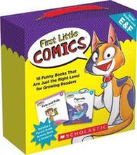 First Little Comics: Levels E & F (Parent Pack): 16 Funny Books That Are Just the Right Level for Growing Readers